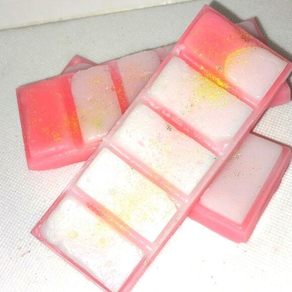 hand crafted Pink Persuasion wax melt bar 1pc - Picture 4 of 6